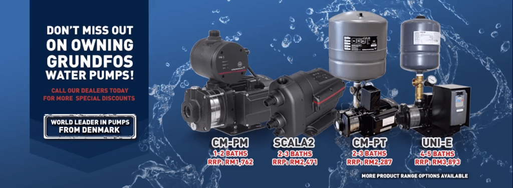 grundfos water pump malaysia kuala lumpur KL - PRICE LIST