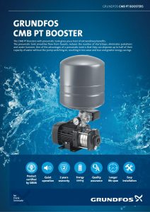 Grundfos 0.5HP Water Booster Pump 